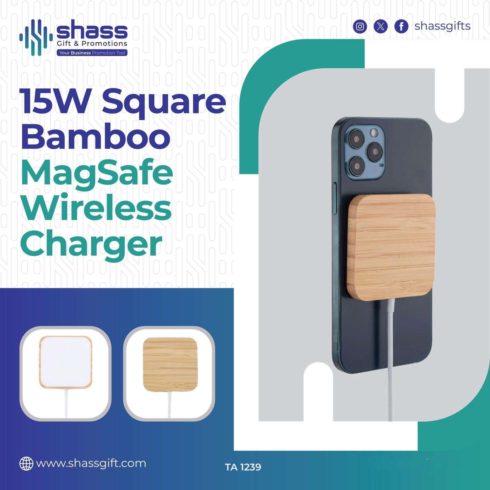 15watt Mag Safe Wireless Charger